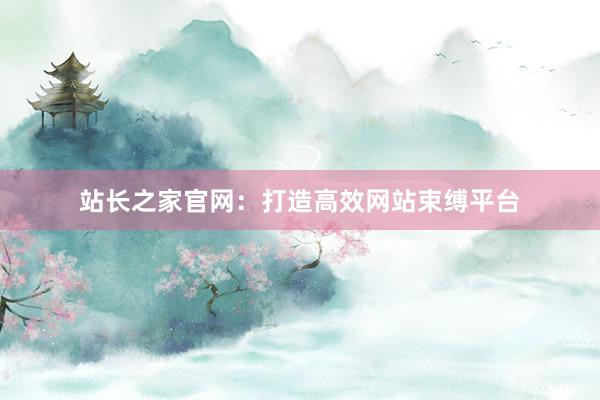 站长之家官网：打造高效网站束缚平台